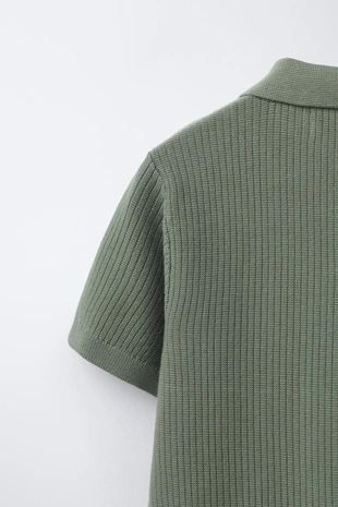 Базовое поло в рубчик