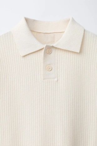 Базовое поло в рубчик