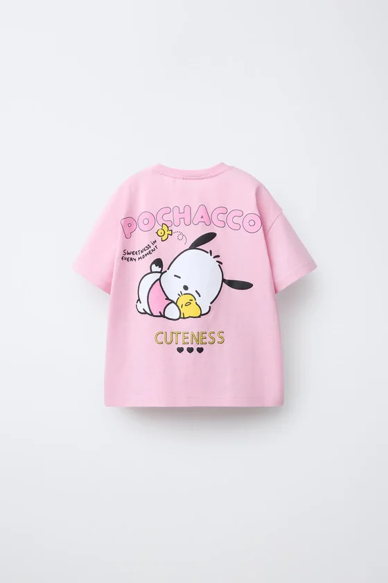 ФУТБОЛКА POCHACCO AND HIS FRIENDS © SANRIO