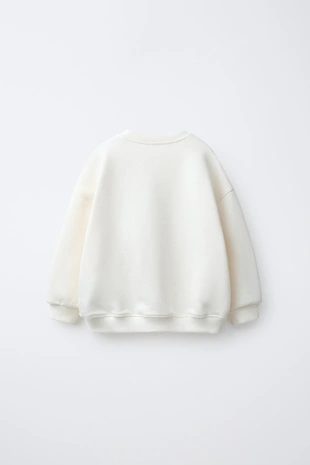 Ecru | 5767/514/712 - Zara Толстовка с вышивкой «вишни»