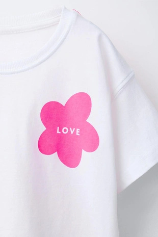 Футболка с принтом