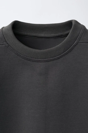 Однотонная толстовка интерлок- Заказать в России