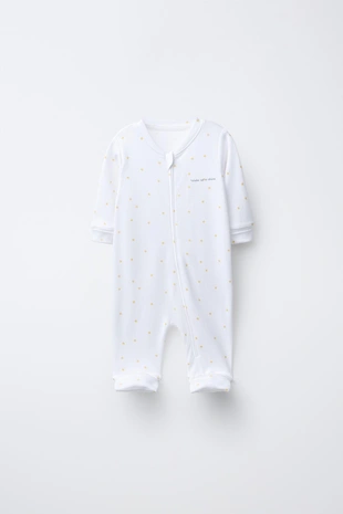 Набор из двух утепленных комбинезонов с цветочным принтом- Заказать в России