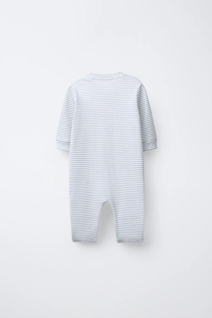 Набор из двух утепленных комбинезонов с цветочным принтом- Заказать в России