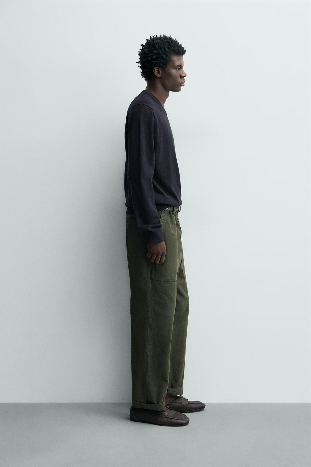 СВИТЕР ИЗ СМЕСОВОГО ХЛОПКА