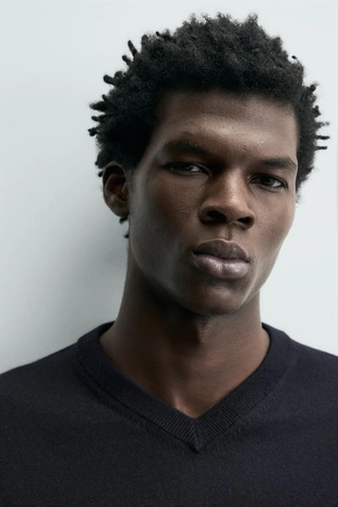 Свитер из смесового хлопка- Заказать в России