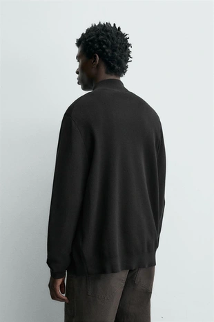 Кардиган с застежкой-молнией- Заказать в России