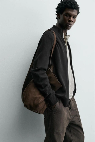 Кардиган с застежкой-молнией- Заказать в России