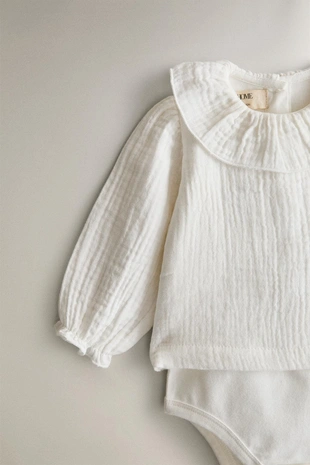 Детский боди из муслина- Заказать в России