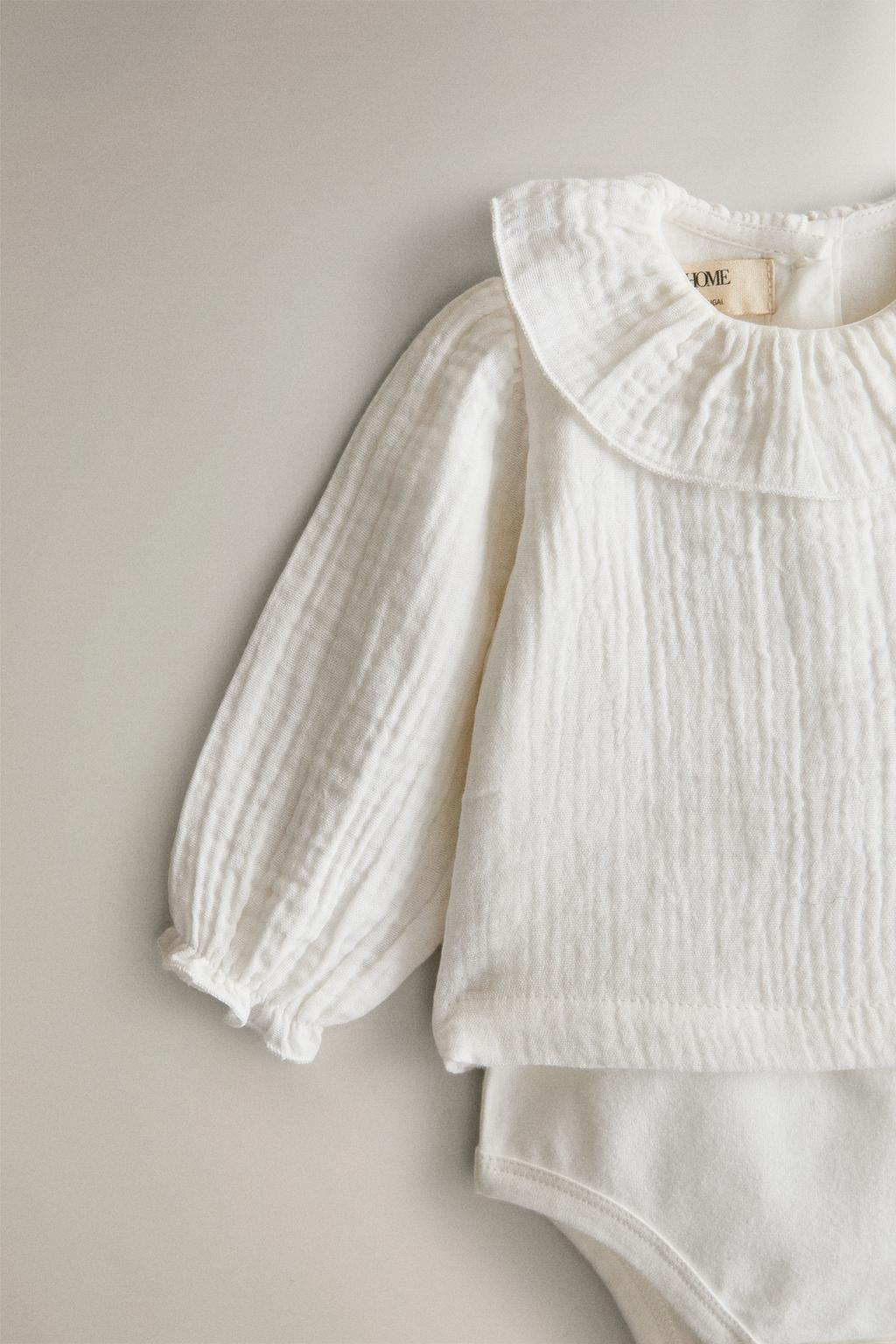 Детский боди из муслина