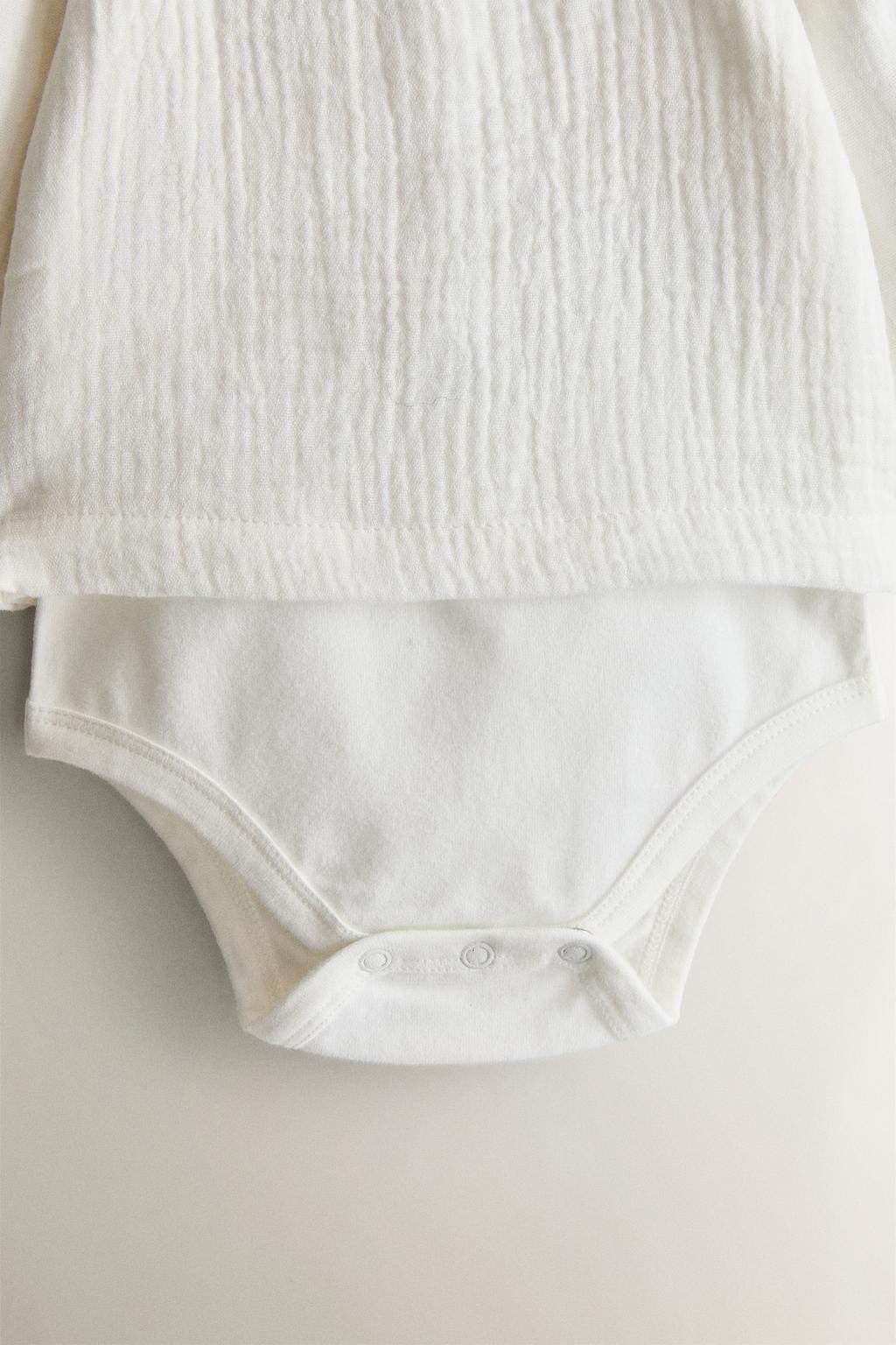 Детский боди из муслина