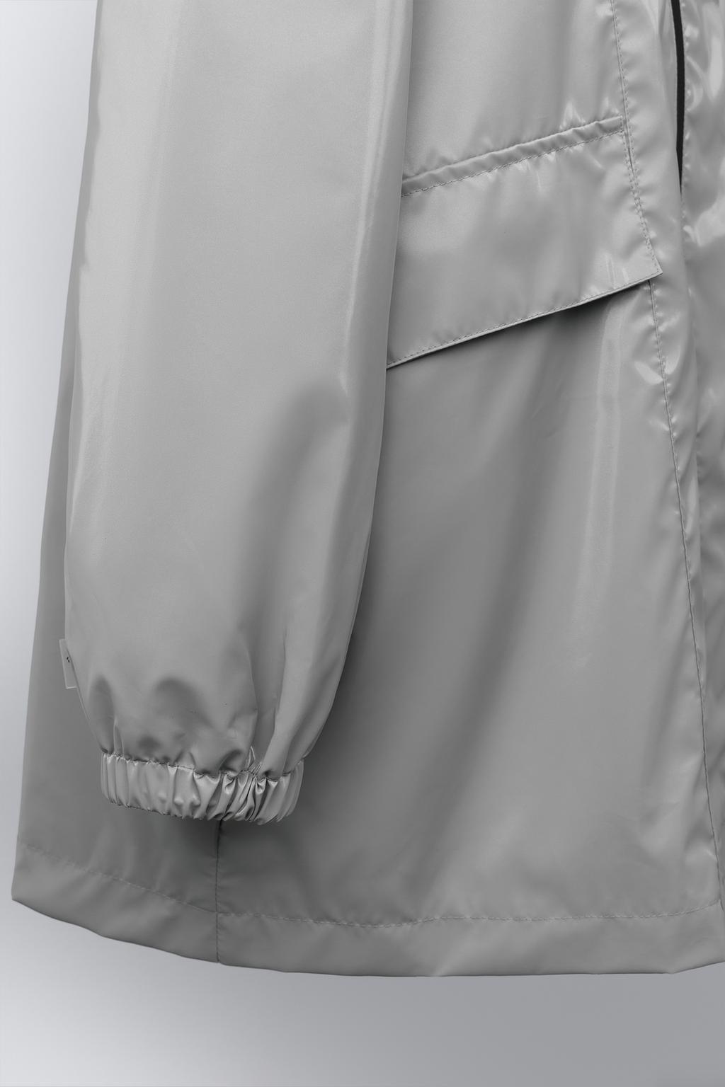 ПРОРЕЗИНЕННАЯ КУРТКА С КАПЮШОНОМ WATER REPELLENT