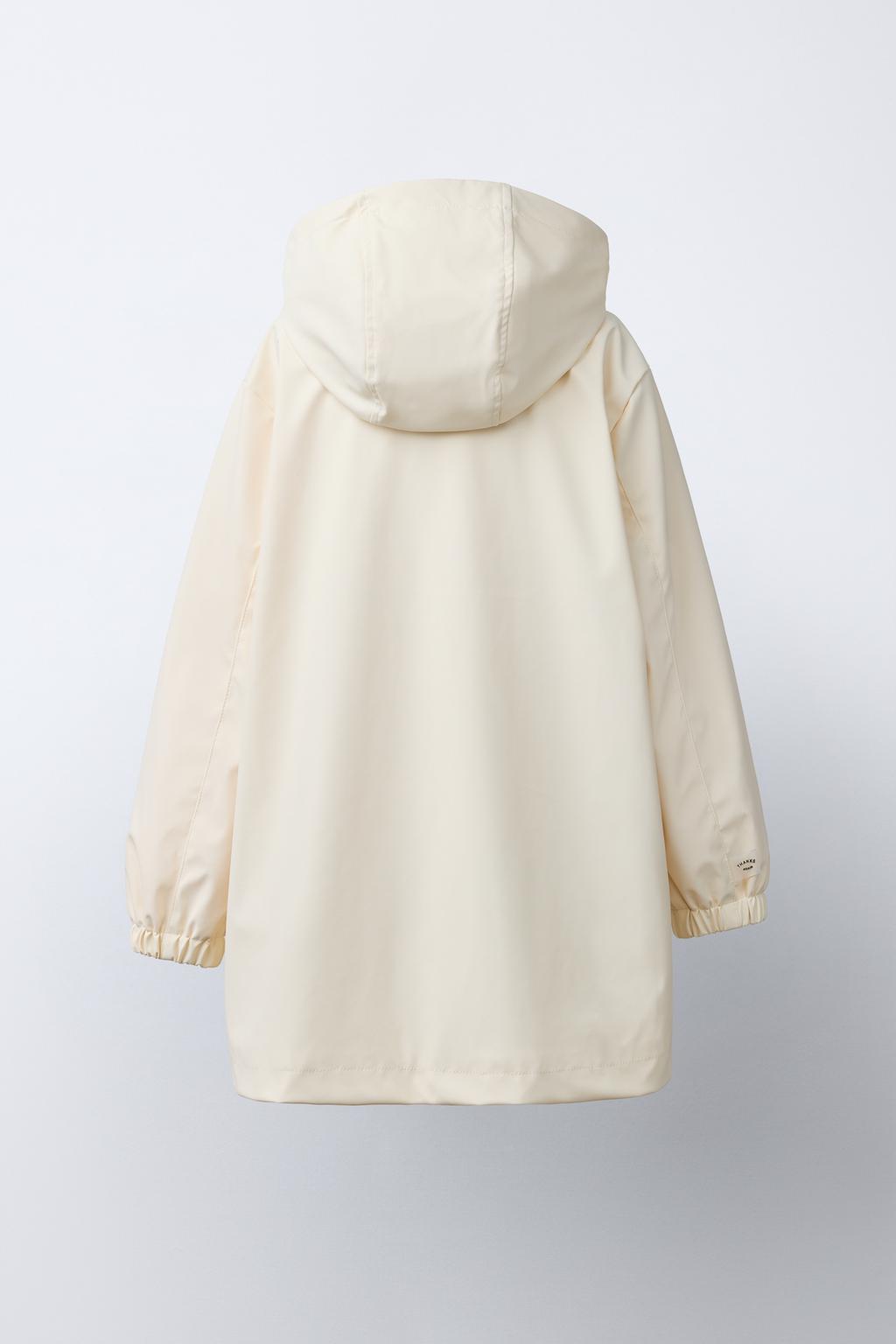 ПРОРЕЗИНЕННАЯ КУРТКА С КАПЮШОНОМ WATER REPELLENT