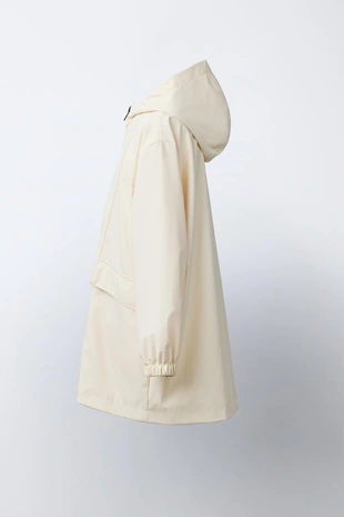 Прорезиненная куртка с капюшоном WATER REPELLENT- Заказать в России