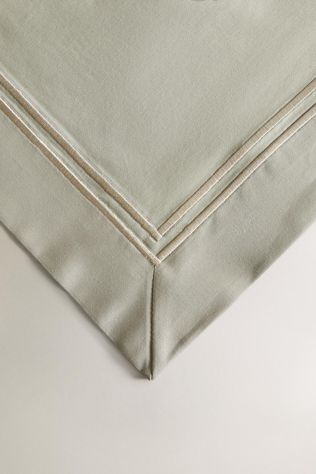 Скатерть из хб сатина с двойным краем