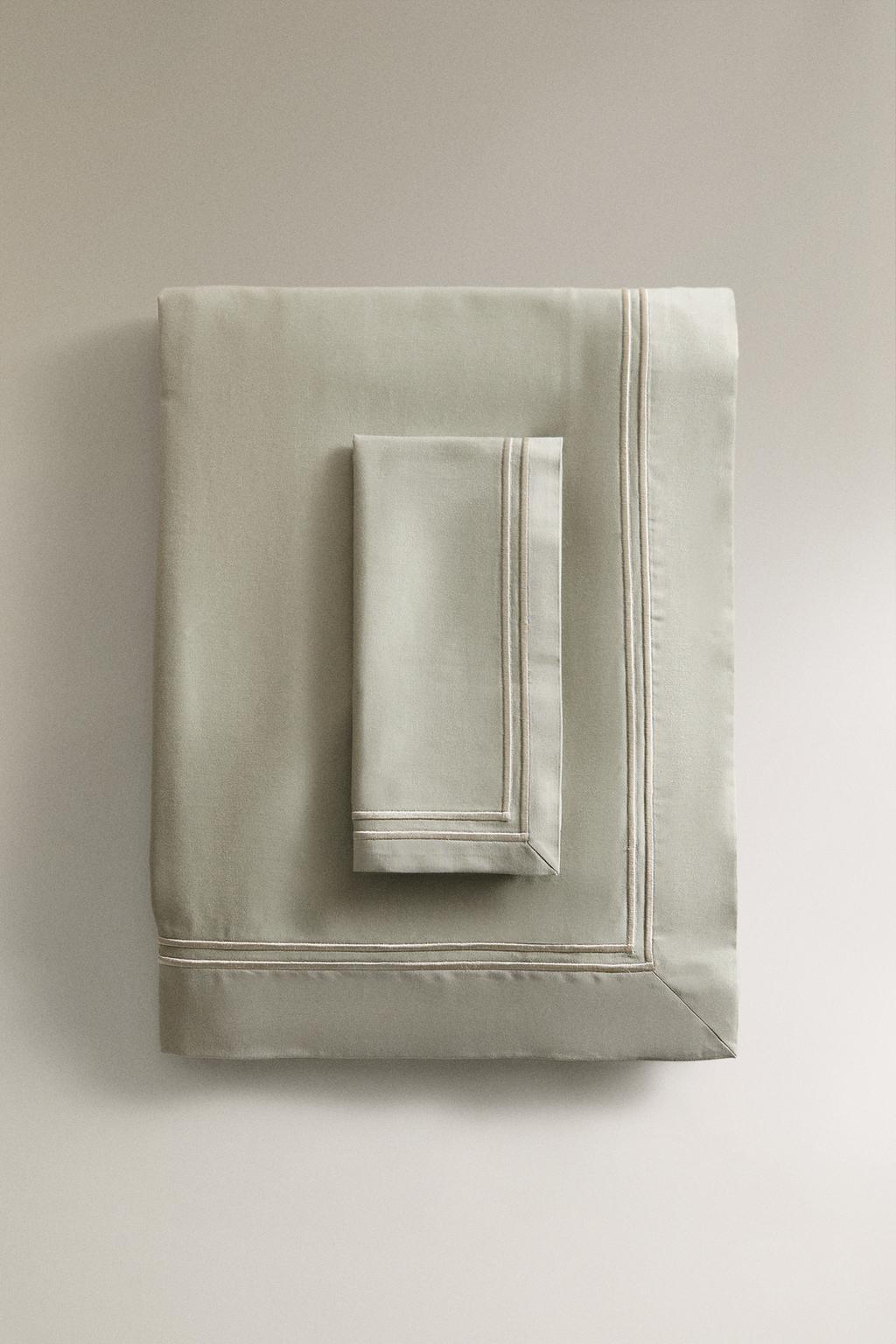 Скатерть из хб сатина с двойным краем