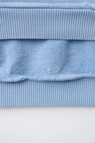 Толстовка с рельефным текстом- Заказать в России