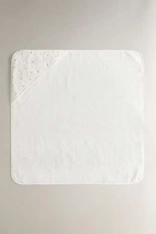 Детский полотенце с капюшоном в звездах- Заказать в России