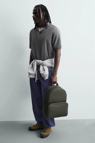 Купить Zara Рюкзак с текстурой