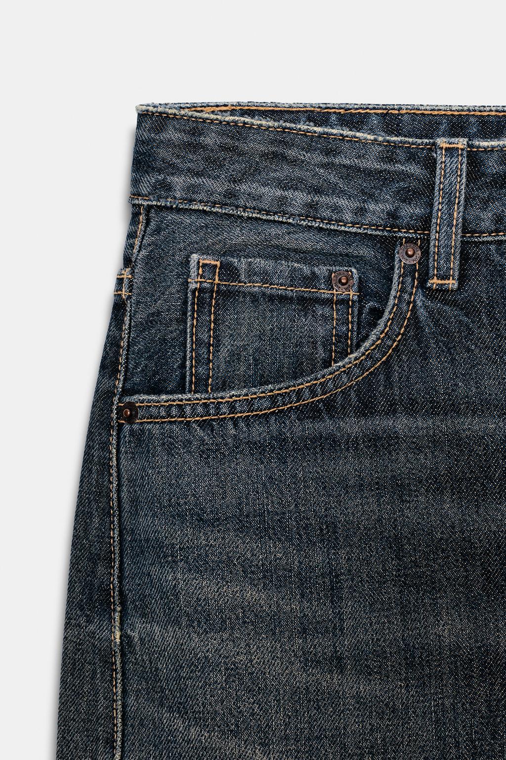 ДЖИНСЫ TRF BAGGY BALLOON СО СРЕДНЕЙ ПОСАДКОЙ