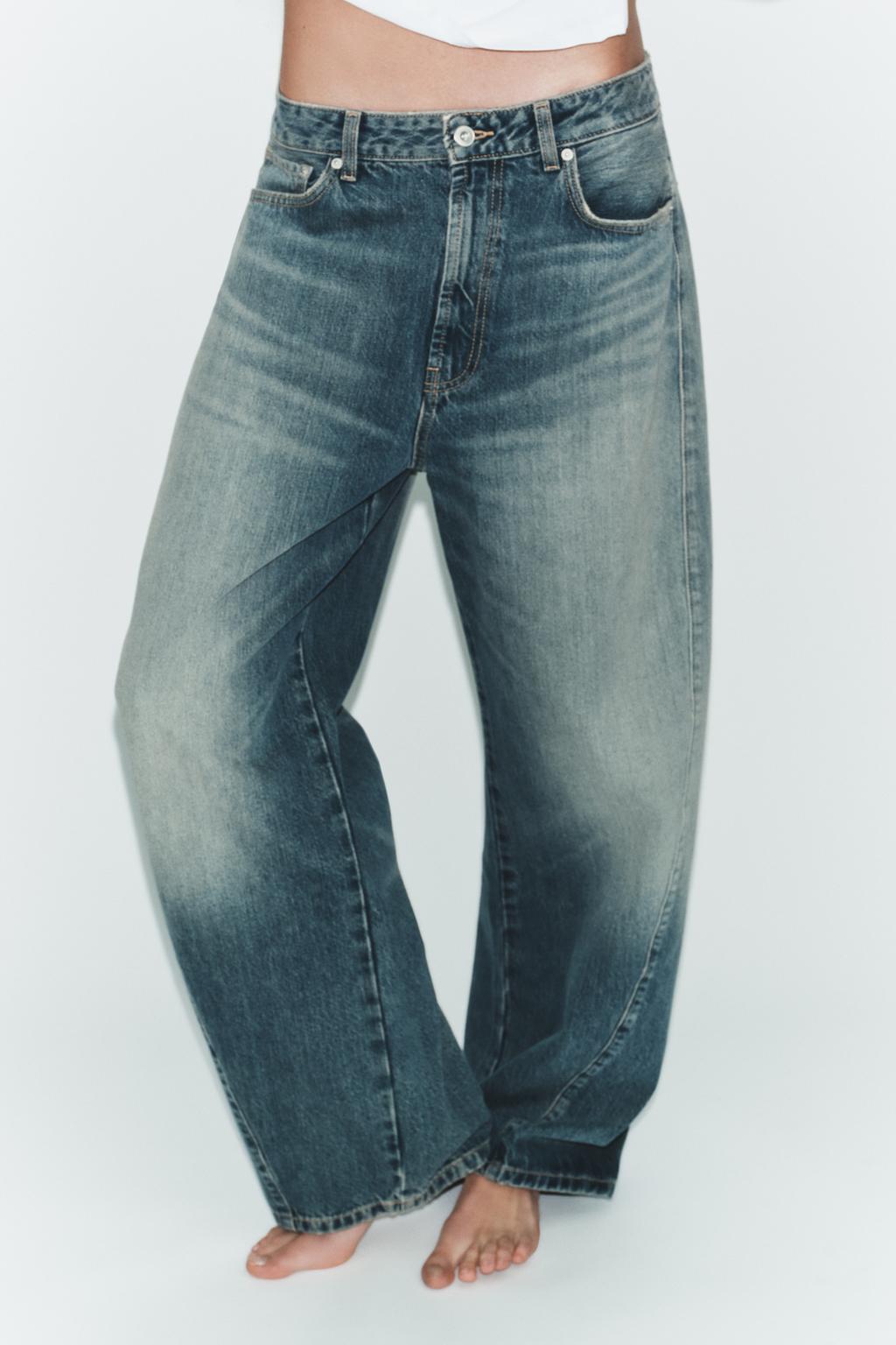 ДЖИНСЫ TRF BAGGY BALLOON СО СРЕДНЕЙ ПОСАДКОЙ