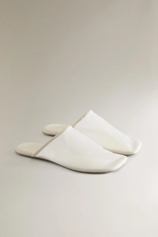 Туфли-мюли из сетчатой ткани- Заказать в России