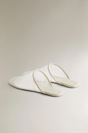 Туфли-мюли из сетчатой ткани- Заказать в России