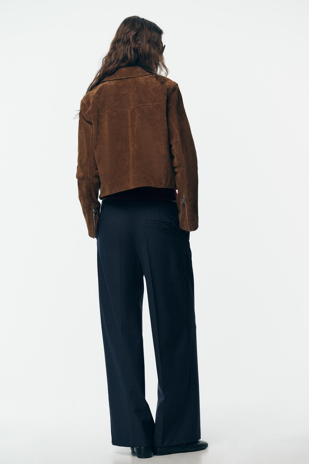 БРЮКИ WIDE LEG С ДВОЙНЫМ ПОЯСОМ