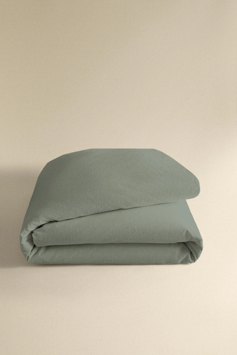 Покрывало для одеяла из хлопкового жаккарда с текстурой