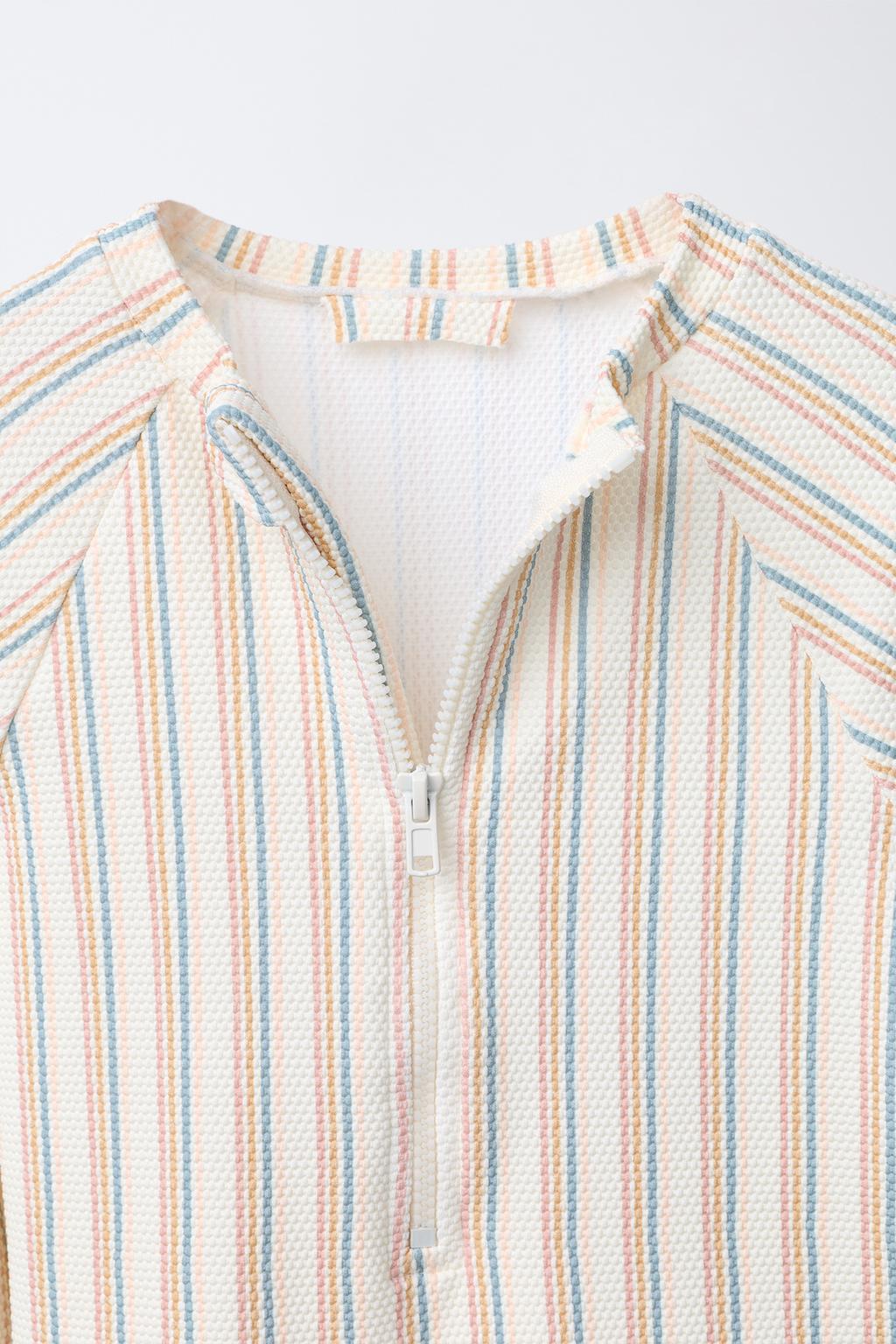 1-6 ЛЕТ/ КУПАЛЬНЫЙ КОМБИНЕЗОН В ПОЛОСКУ