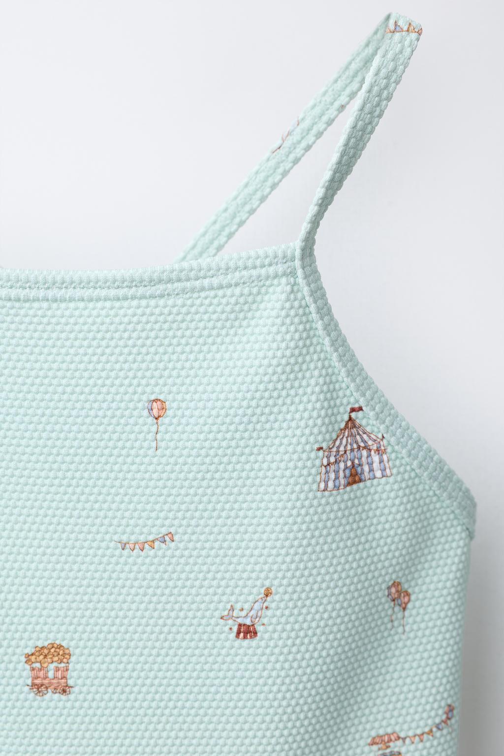 1–6 ЛЕТ/ КУПАЛЬНИК С ВОЛАНАМИ «ЦИРК»