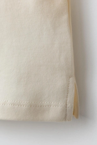 Однотонная футболка из ткани INTERLOCK- Заказать в России