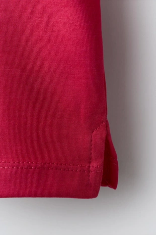 Однотонная футболка из ткани INTERLOCK- Заказать в России