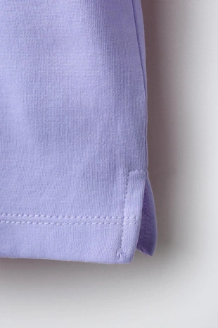 Однотонная футболка из интерлока- Заказать в России