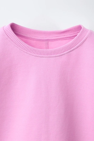 Однотонная футболка из ткани INTERLOCK- Заказать в России