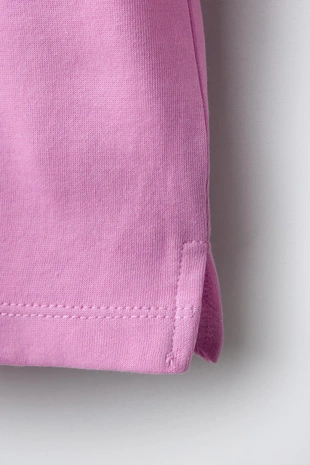 Однотонная футболка из ткани INTERLOCK- Заказать в России