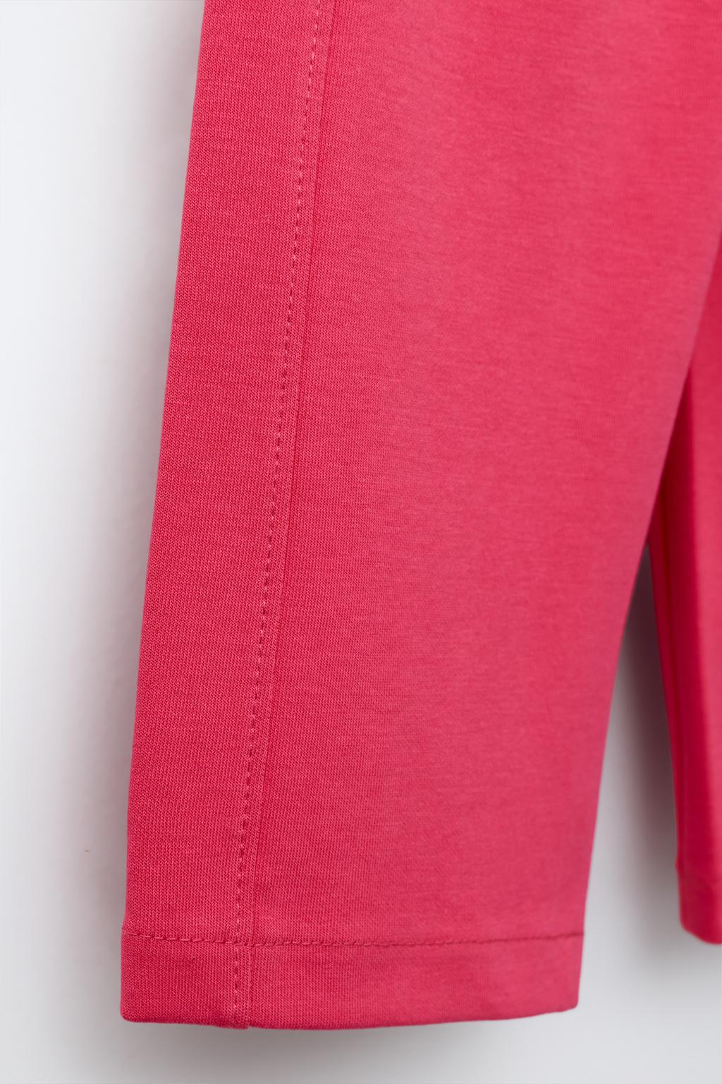 БРЮКИ WIDE LEG ИЗ ТКАНИ ИНТЕРЛОК С РЕЛЬЕФНОЙ НАДПИСЬЮ