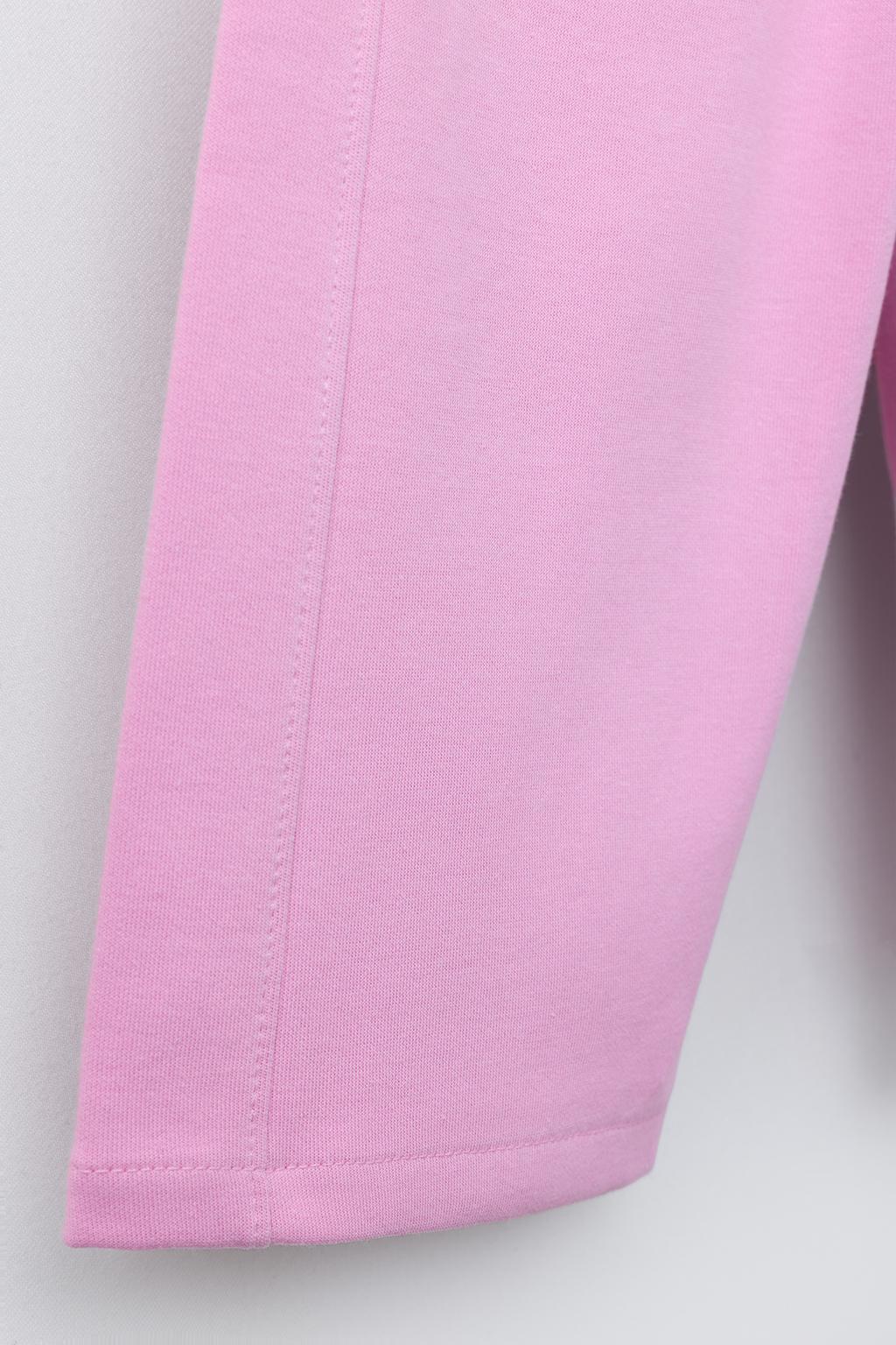 БРЮКИ WIDE LEG ИЗ ТКАНИ ИНТЕРЛОК С РЕЛЬЕФНОЙ НАДПИСЬЮ