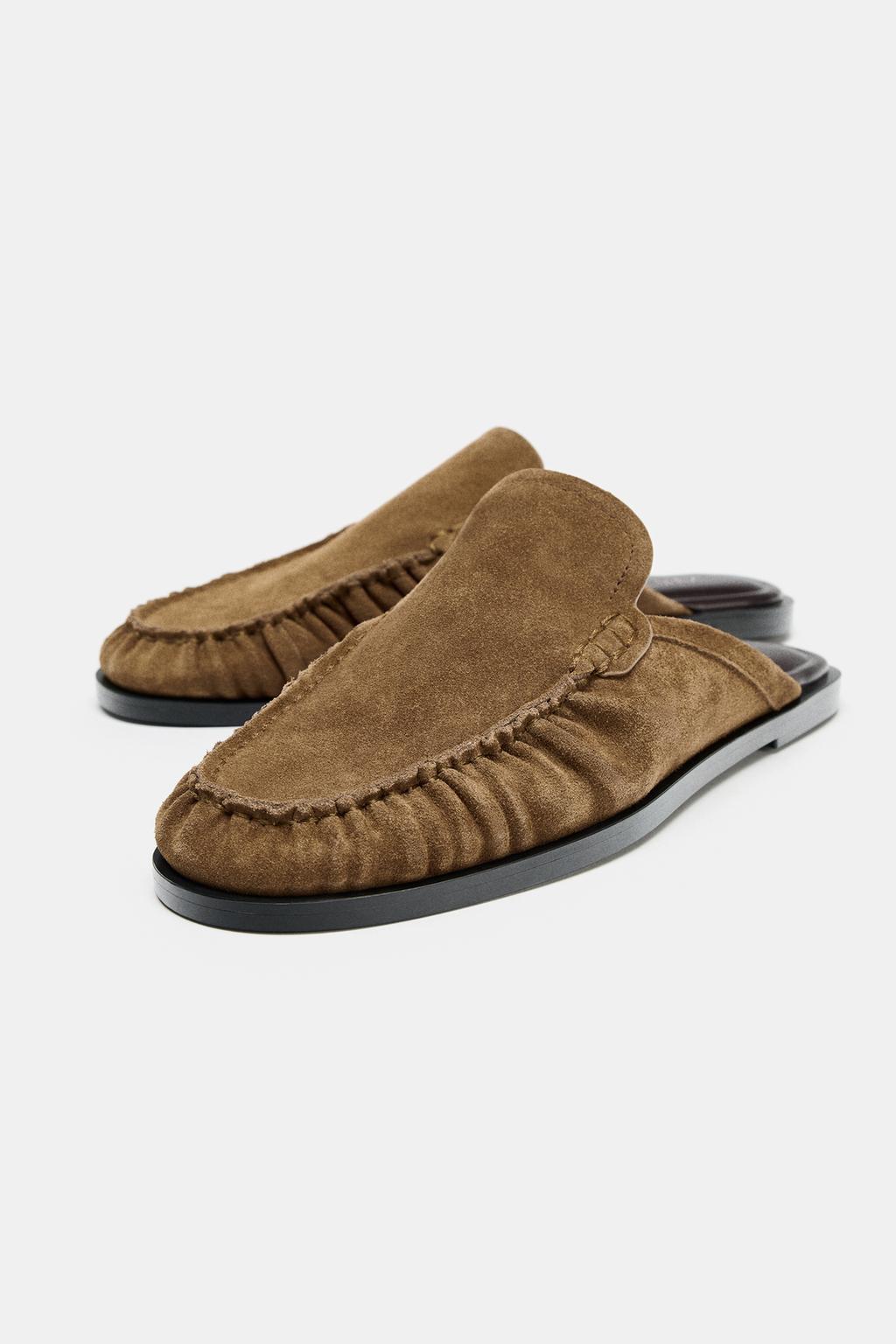 ЗАМШЕВЫЕ ЛОФЕРЫ-МЮЛИ