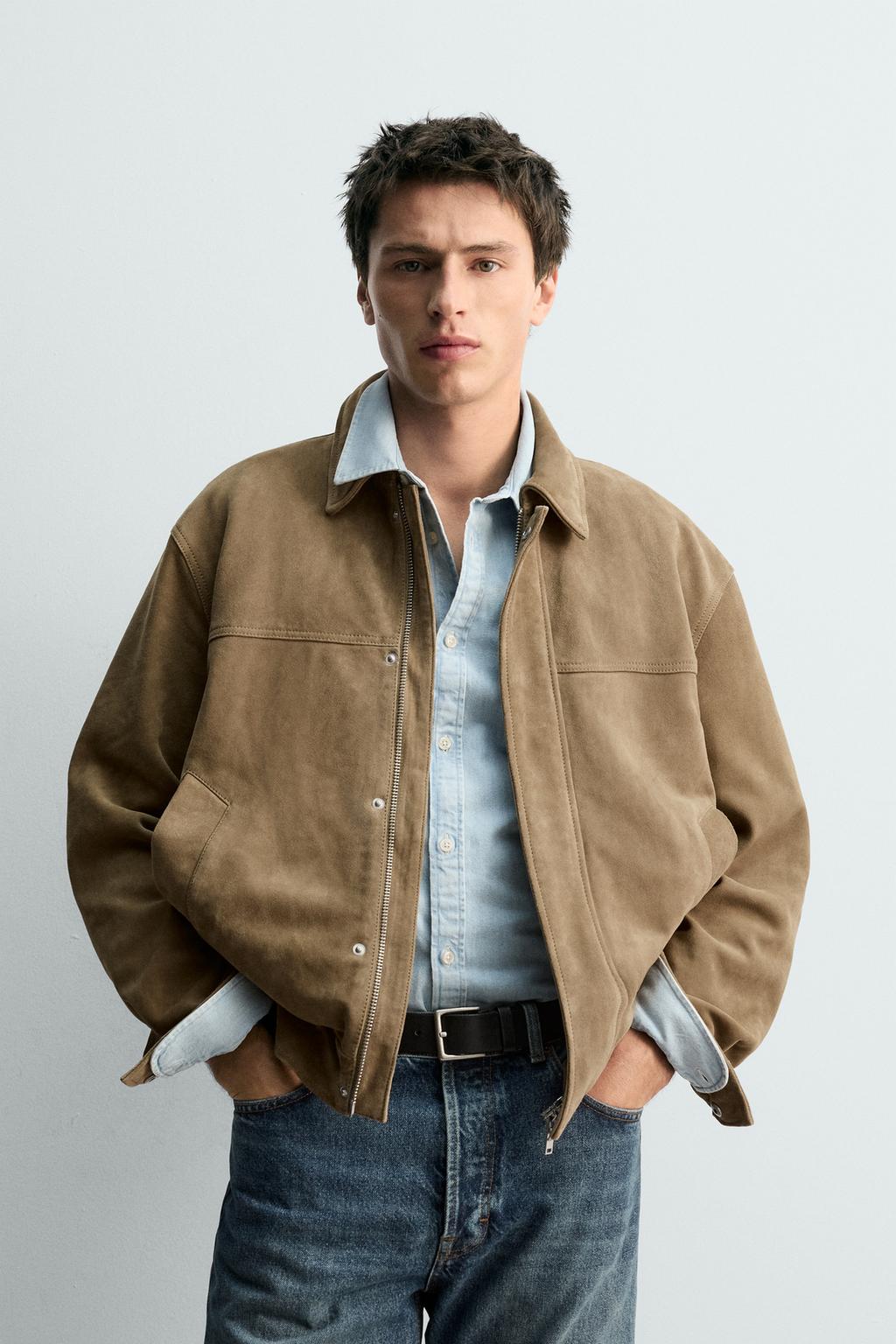 ЗАМШЕВАЯ КУРТКА ИЗ КОЖИ — LIMITED EDITION