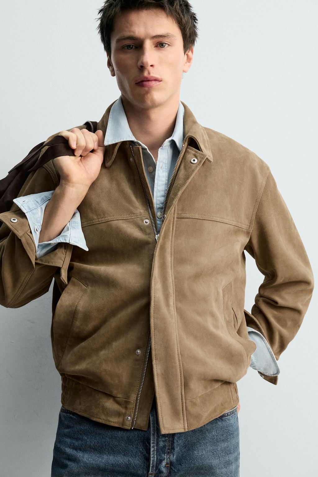 ЗАМШЕВАЯ КУРТКА ИЗ КОЖИ — LIMITED EDITION