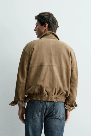 Замшевая куртка из кожи — LIMITED EDITION- Заказать в России