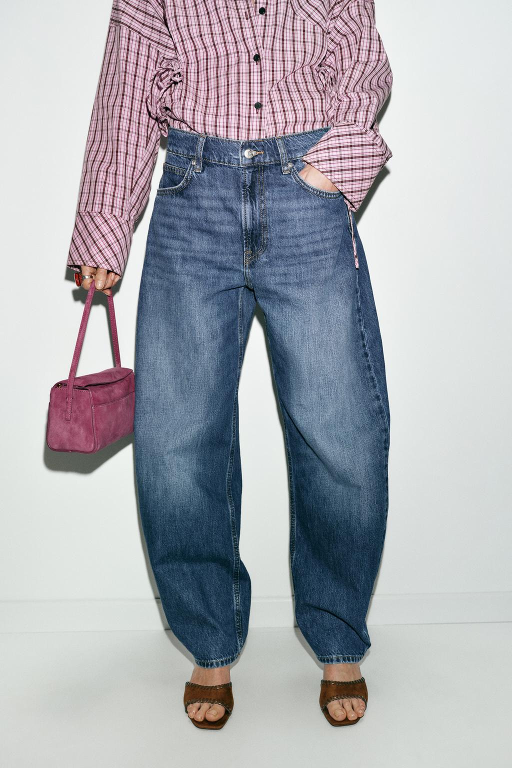 ДЖИНСЫ Z1975 BARREL С ВЫСОКОЙ ПОСАДКОЙ