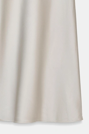 Атласная юбка миди- Заказать в России