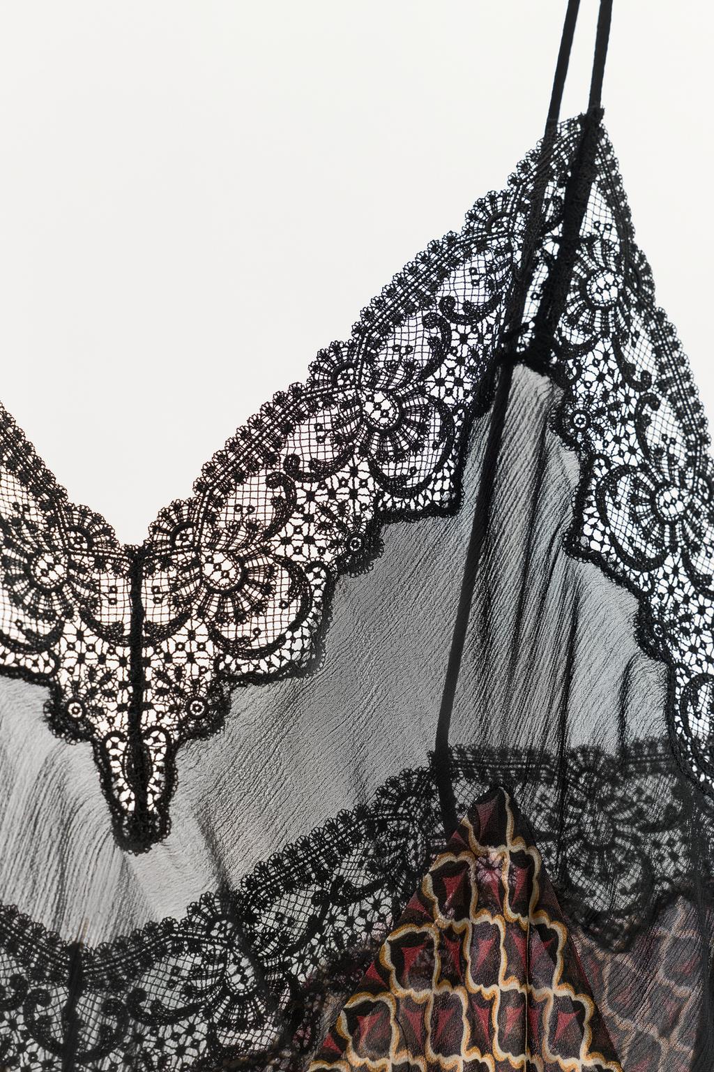 ПЛАТЬЕ ИЗ 100% ВИСКОЗЫ АСИММЕТРИЧНОГО КРОЯ С ПРИНТОМ