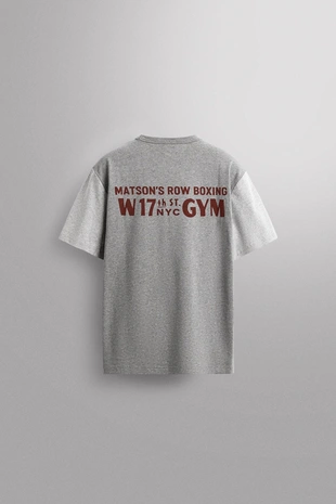 Футболка колор-блок с вышивкой- Заказать в России