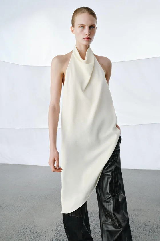 АСИММЕТРИЧНЫЙ ТОП коллекция Zara «ZW»