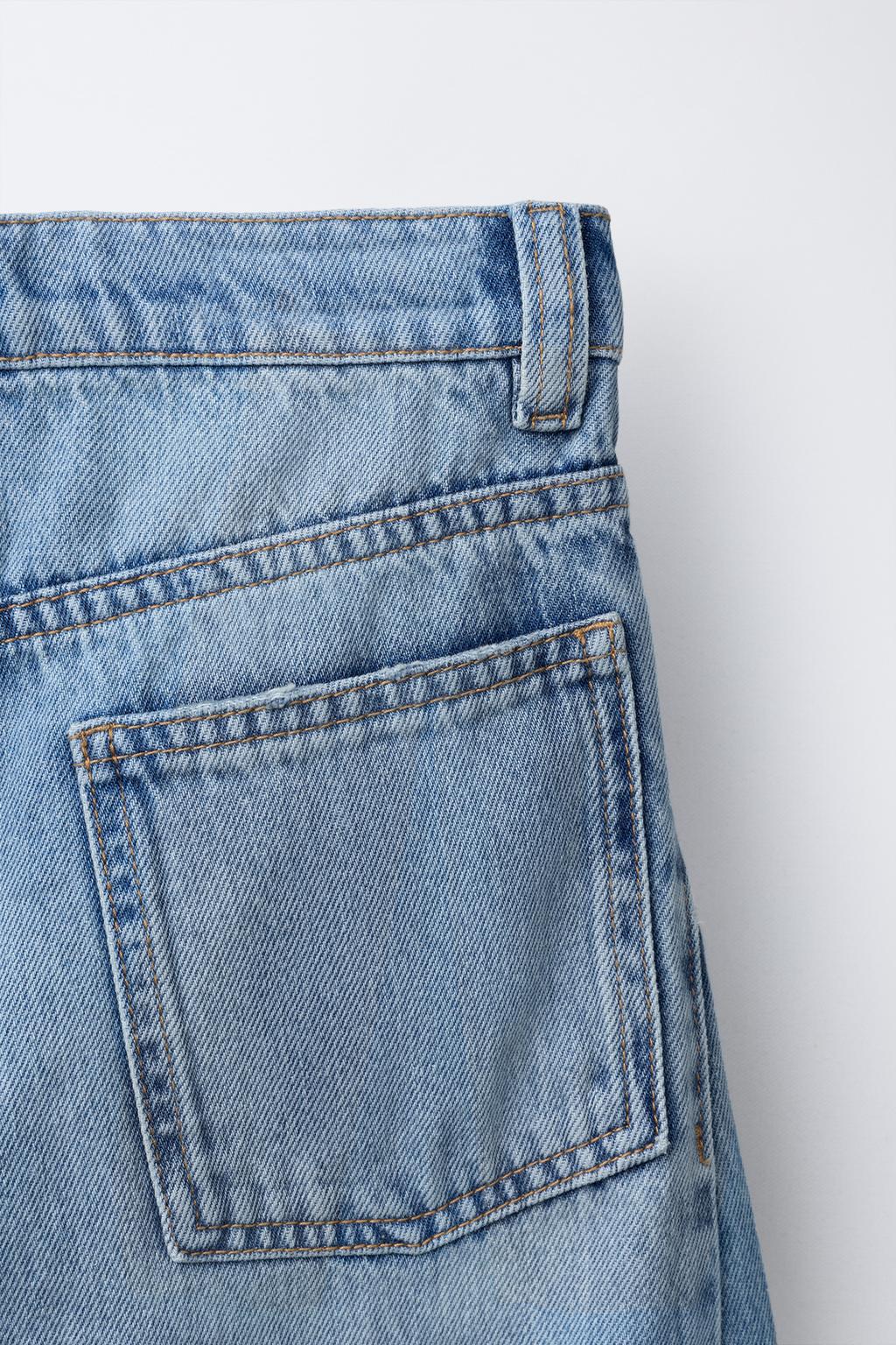 ДЖИНСЫ BARREL С РАЗРЕЗАМИ