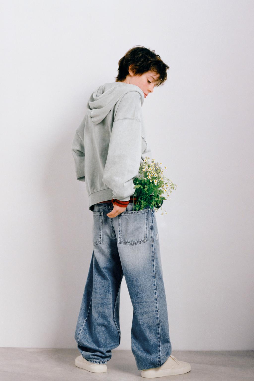 ДЖИНСЫ BARREL С РАЗРЕЗАМИ