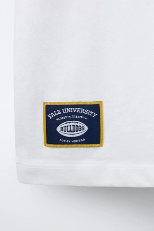 Футболка с собакой YALE UNIVERSITY™- Заказать в России